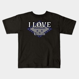 I LOVE Union | Arkensas County Kids T-Shirt